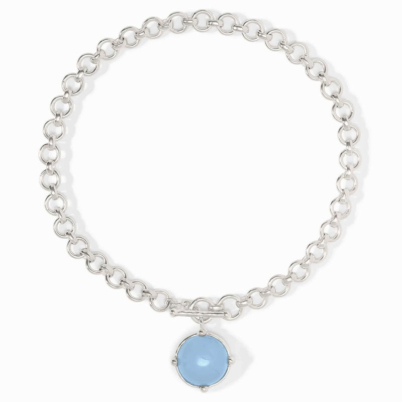 Honeybee Demi Chalcedony Blue Necklace - N471SCA00-Julie Vos-Renee Taylor Gallery