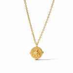 Honeybee Solitaire Necklace - Iridescent London Blue-Julie Vos-Renee Taylor Gallery