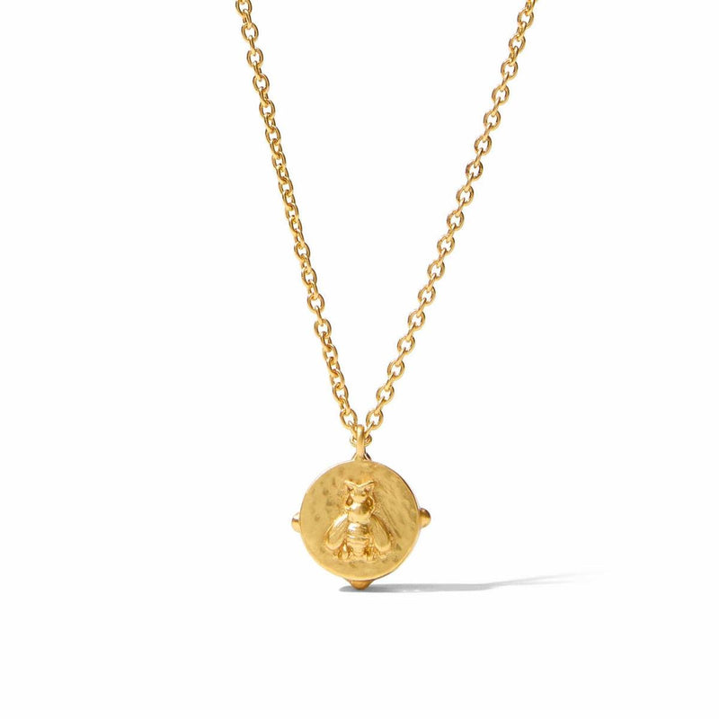 Honeybee Solitaire Iridescent Strawberry Necklace - N478GIST00-Julie Vos-Renee Taylor Gallery