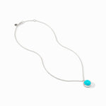 Honeybee Solitaire Necklace-Turquoise Blue - N478STQ00-Julie Vos-Renee Taylor Gallery