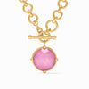 Honeybee Demi Necklace-Iridescent Tourmaline Pink - N471GITM00-Julie Vos-Renee Taylor Gallery