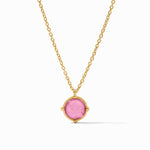 Honeybee Solitaire Necklace-Iridescent Tourmaline Pink - N478GITM00-Julie Vos-Renee Taylor Gallery
