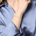 Hydra Delicate Bracelet-Turquoise Blue - BL230GTQ00-Julie Vos-Renee Taylor Gallery