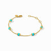 Hydra Delicate Bracelet-Turquoise Blue - BL230GTQ00-Julie Vos-Renee Taylor Gallery