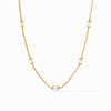 Hydra Delicate Station Necklace-Pearl - N525GPL00-Julie Vos-Renee Taylor Gallery