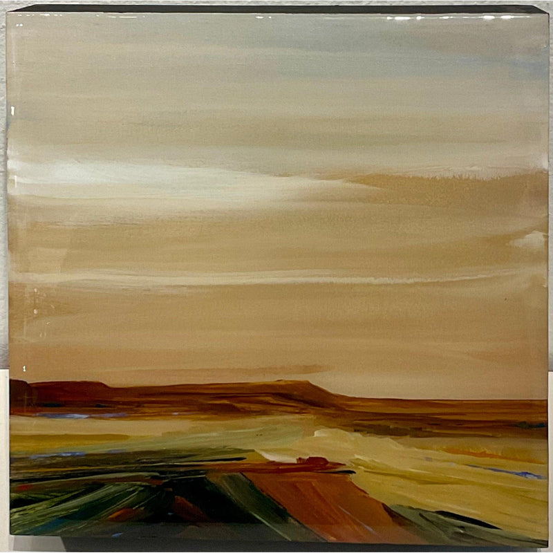 "Southwest Landscape" 8x8-Cheryl Martin-Renee Taylor Gallery