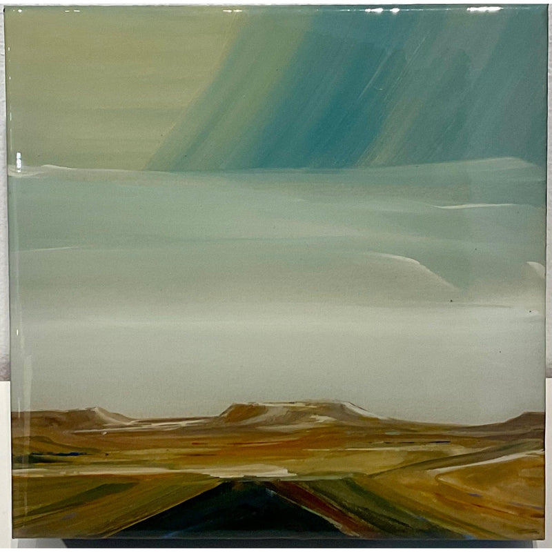 "Southwest Landscape" 8x8-Cheryl Martin-Renee Taylor Gallery
