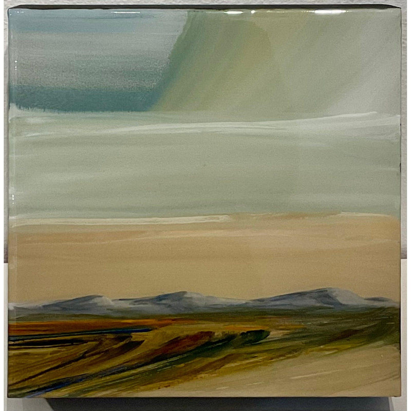 "Southwest Landscape" 8x8-Cheryl Martin-Renee Taylor Gallery