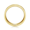 14K Yellow Gold 6mm - Men's Wedding Band in Brushed Finish - MBM0137-60Y4JJJ-Gabriel & Co.-Renee Taylor Gallery