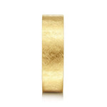 14K Yellow Gold 6mm - Men's Wedding Band in Brushed Finish - MBM0137-60Y4JJJ-Gabriel & Co.-Renee Taylor Gallery