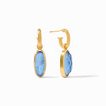 Ivy Iridescent Chalcedony Blue Stone Charm Earrings - ER826GICA00-Julie Vos-Renee Taylor Gallery