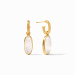 Ivy Iridescent Clear Crystal Stone Charm Earrings - ER826GIRC00-Julie Vos-Renee Taylor Gallery