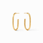 Ivy Gold Hoop Earrings - HP091G-Julie Vos-Renee Taylor Gallery