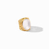 Ivy Statement Iridescent Clear Crystal Ring - R198GIRC-Julie Vos-Renee Taylor Gallery