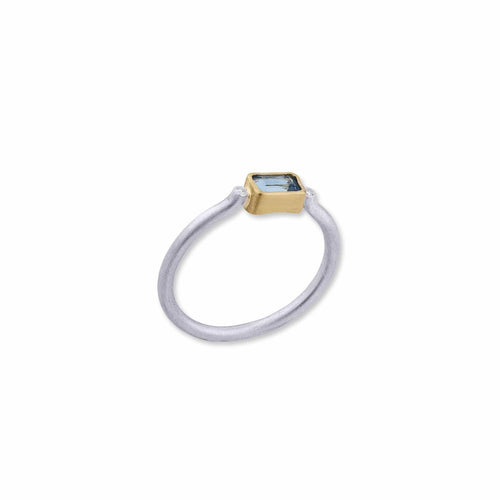 Jaipur Ring with Topaz & Diamond by Lika Behar