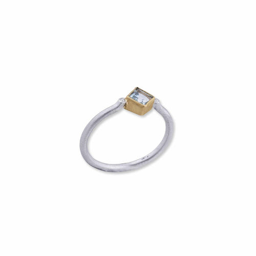 Jaipur Ring with Topaz & Diamond by Lika Behar