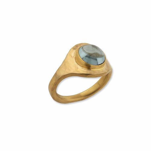 Jellybonbon Round Tourmaline Ring by Lika Behar