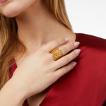 Ivy Gold Filigree Ring - R194G00-Julie Vos-Renee Taylor Gallery