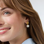 Bee Pearl Drop Earring - ER515GPL00