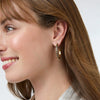 SoHo Hoop Earrings-Gold - HP134G-Julie Vos-Renee Taylor Gallery