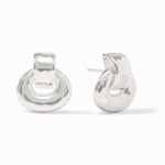 Avalon Demi Doorknocker Earrings Silver - ER719S00-Julie Vos-Renee Taylor Gallery