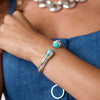 Cannes Demi Cuff-Turquoise Blue - C091STQ00-Julie Vos-Renee Taylor Gallery