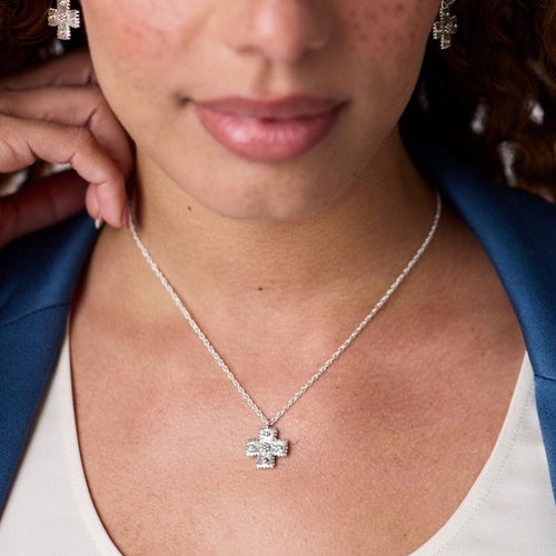 Canterbury Delicate Silver Necklace - N492S00-Julie Vos-Renee Taylor Gallery