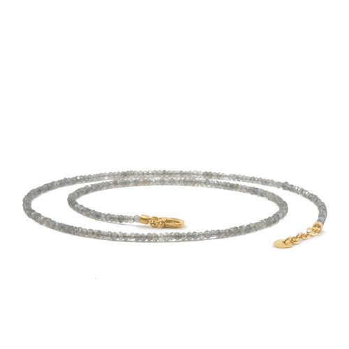 Labradorite 24K Gold Vermeil Wrap Bracelet Or Necklace-Joyla-Renee Taylor Gallery