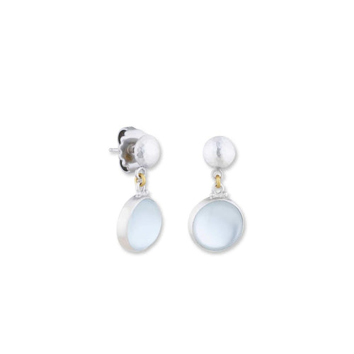 Karnak Earrings with Blue Topaz by Lika Behar