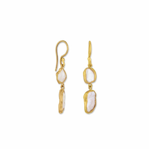 Karin Earrings with Pearls by Lika Behar