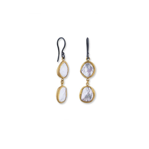 Karin Earrings with Pearls by Lika Behar