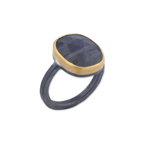 Karin Ring with Labradorite by Lika Behar