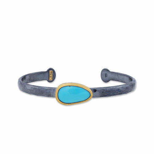 Katya Bracelet with Turquoise Sleeping Beauty by Lika Behar