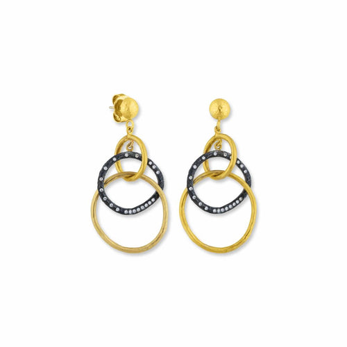 Kelly Earrings with Diamond by Lika Behar