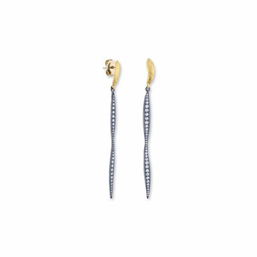 Keller Shoulder Dusters, Extra Long with Diamond by Lika Behar