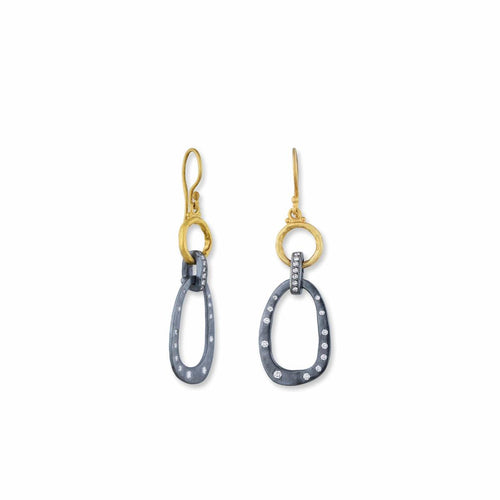 Keller Earrings with Diamond by Lika Behar