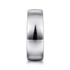 14K White Gold 8mm - Men's Wedding Band in High Polished Finish - MBH0205-80W4JJJ-Gabriel & Co.-Renee Taylor Gallery