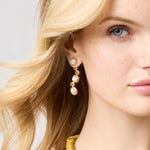 Kaleidoscope Earring Jacket-Bahamian Blue - ER983GBB00-Julie Vos-Renee Taylor Gallery