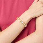 Kaleidoscope Multi Stone Tennis Bracelet - BL242GML00-Julie Vos-Renee Taylor Gallery
