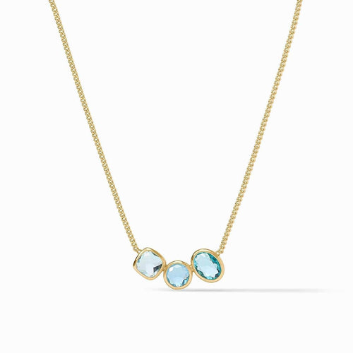 Kaleidoscope Delicate Bahamian Blue Necklace - N529GBB00-Julie Vos-Renee Taylor Gallery
