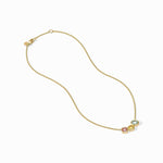 Kaleidoscope Delicate Iridescent Clear Crystal Necklace - N529GIRC00-Julie Vos-Renee Taylor Gallery
