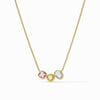 Kaleidoscope Delicate Multi Stone Necklace - N529GML00-Julie Vos-Renee Taylor Gallery
