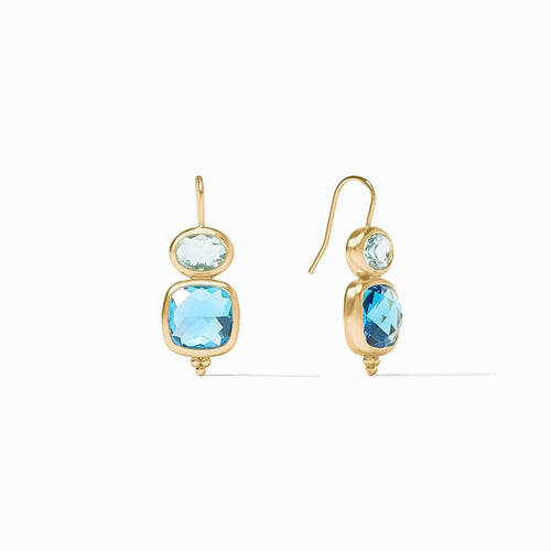 Kaleidoscope Earrings Bahamian Blue - ER985GBB00-Julie Vos-Renee Taylor Gallery