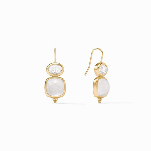 Kaleidoscope Earring-Iridescent Clear Crystal - ER985GIRC00-Julie Vos-Renee Taylor Gallery