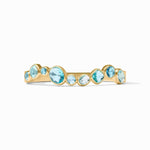 Kaleidoscope Bahamian Blue Hinge Bangle - BG315GBB00-Julie Vos-Renee Taylor Gallery