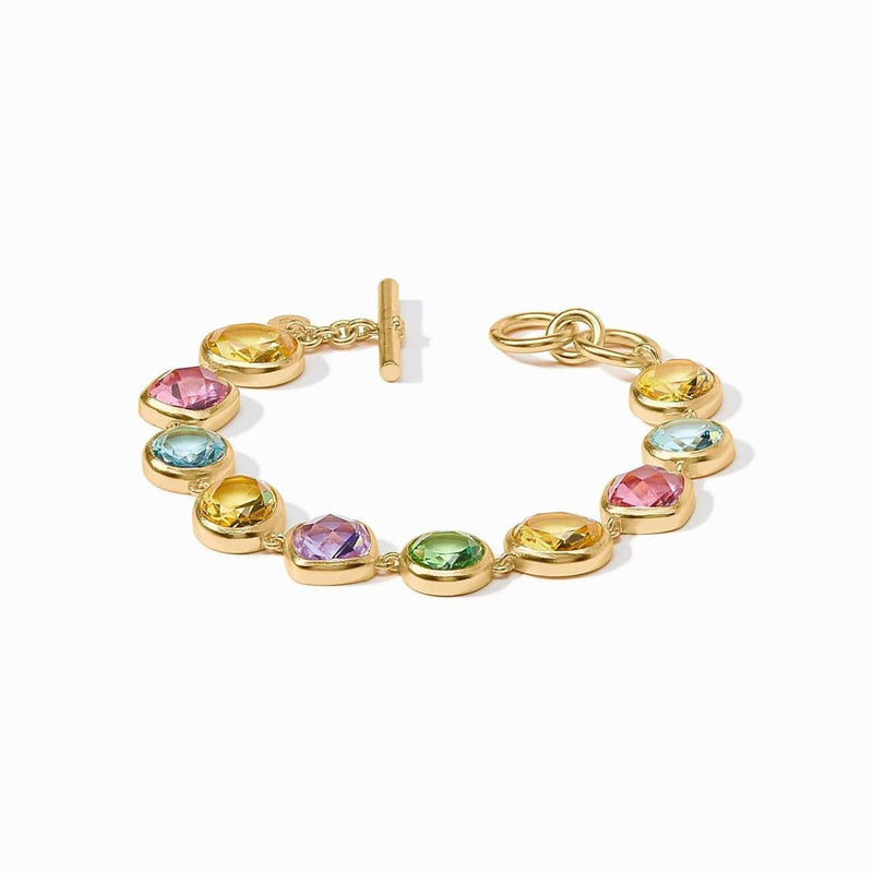 Kaleidoscope Multi Stone Tennis Bracelet - BL242GML00-Julie Vos-Renee Taylor Gallery