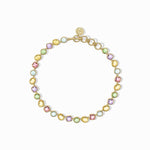 Kaleidoscope Tennis Multi Stone Necklace - N551GML00-Julie Vos-Renee Taylor Gallery