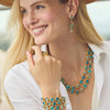 Kaleidoscope Earring Jacket-Iridescent Clear Crystal - ER983GIRC00-Julie Vos-Renee Taylor Gallery