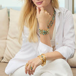 Kaleidoscope Multi Stone Tennis Bracelet - BL242GML00-Julie Vos-Renee Taylor Gallery