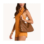 KYLE LRG - Mahogany Pebble/Brushed Gold Red Zip-Hammitt-Renee Taylor Gallery
